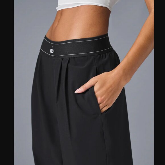 Alo Yoga Suit Up Trouser , Black, Small , New Pants - Picture 3 of 8